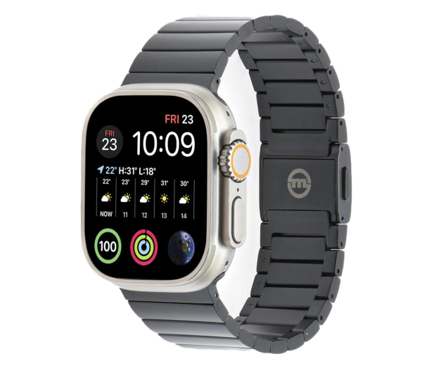 Mobile Origin Titanium Band do Apple Watch 49/45/44/42mm black - 1249027 - zdjęcie
